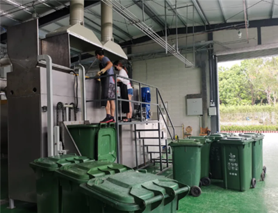 广州番禺区又一座餐厨垃圾处理站建成投入使用